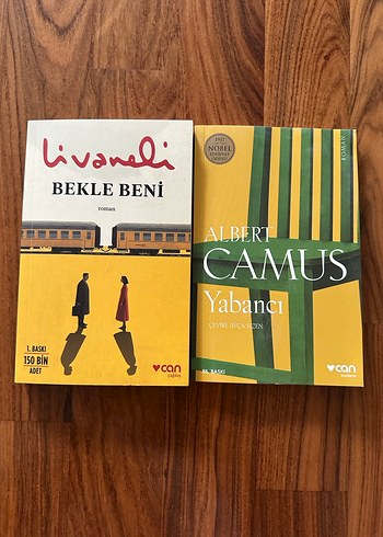 Albert Camus Yabancı & Livaneli Bekle Beni Roman Seti