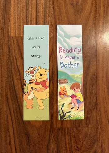 Winnie the Pooh Kitap Ayracı Seti