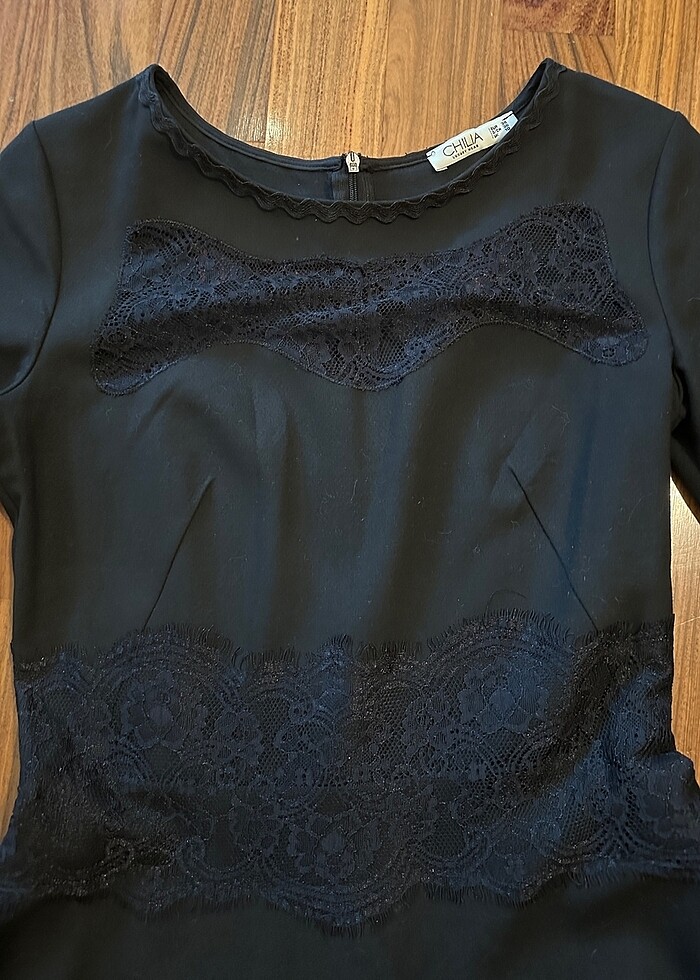 Chilia Şık Dantelli Elbise - Görsel 4