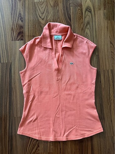 Lacoste Kadın Kolsuz Tshirt, Polo Yaka