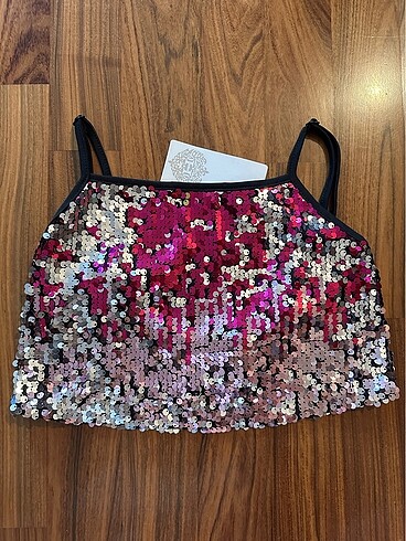 s Beden Home Store Askılı Payetli Crop Abiye Büstiyer