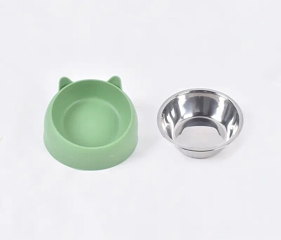 Paslanmaz Çelik Kedi Mama Kabı - Görsel 5