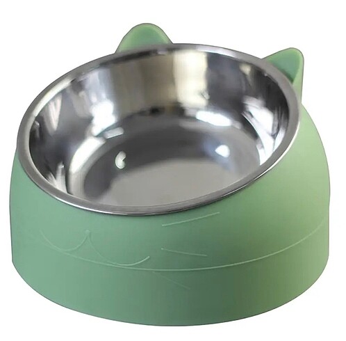 Paslanmaz Çelik Kedi Mama Kabı - Görsel 3