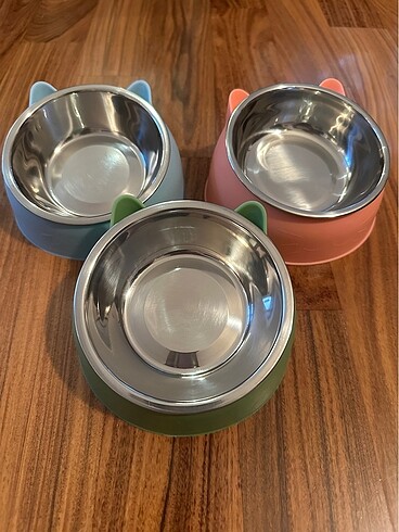 Paslanmaz Çelik Kedi Mama Kabı - Görsel 2