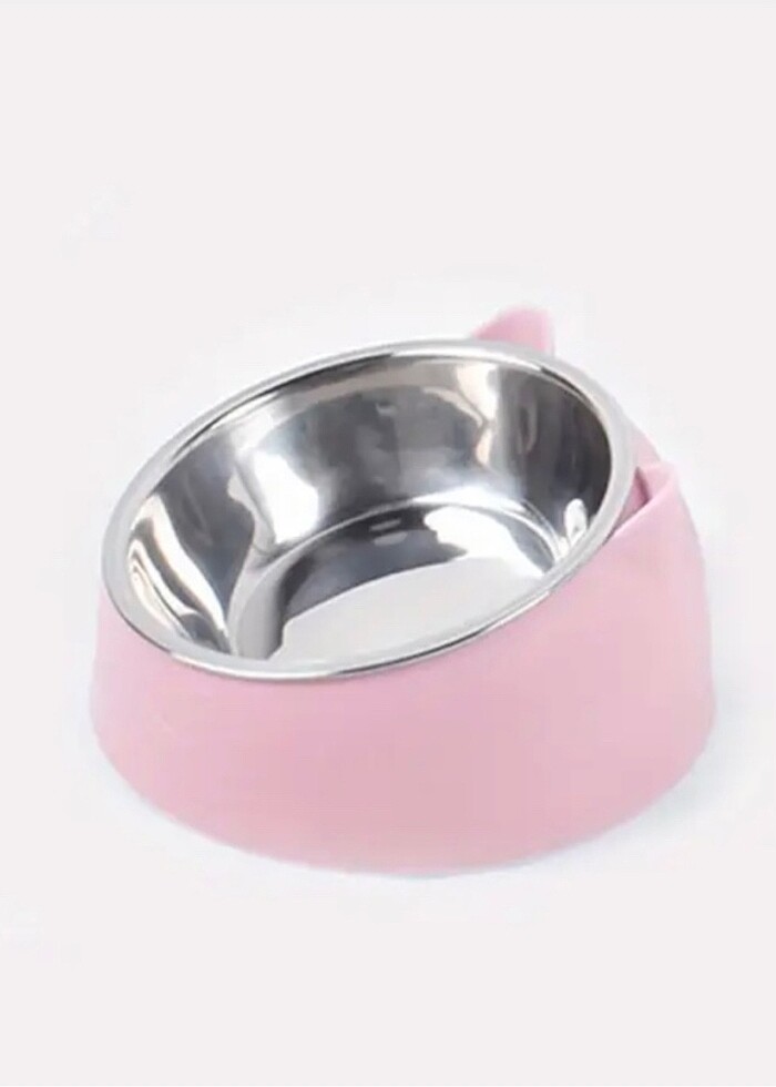 Paslanmaz Çelik Kedi Mama Kabı - Görsel 4