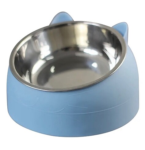 Paslanmaz Çelik Kedi Mama Kabı - Görsel 3