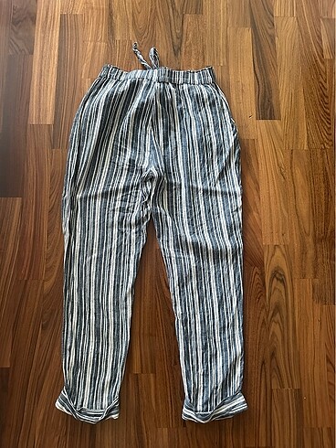 m Beden lacivert Renk Mavi Jeans Kapri Model Kadın Pantolon