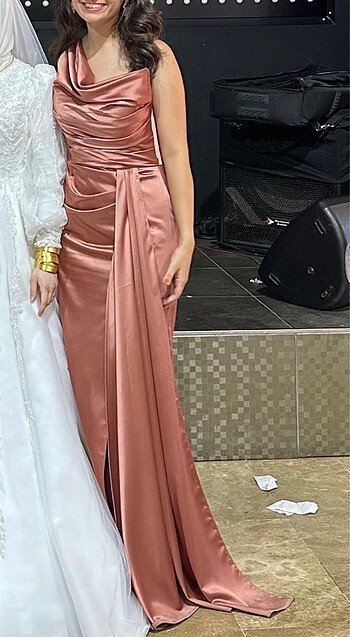 Zara Saten elbise