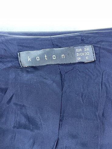 34 Beden lacivert Renk Koton Blazer %70 İndirimli.