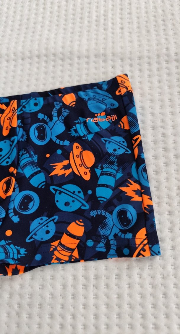 Decathlon Renkli Baskılı Erkek Çocuk Mayo Şortu - Görsel 2