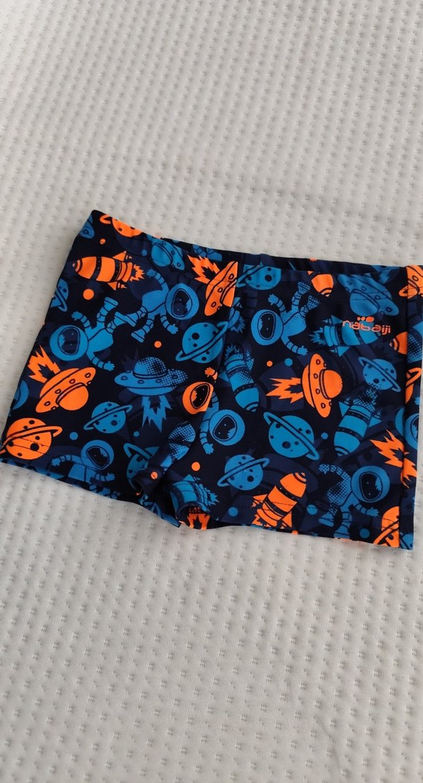 Decathlon Renkli Baskılı Erkek Çocuk Mayo Şortu - Görsel 3