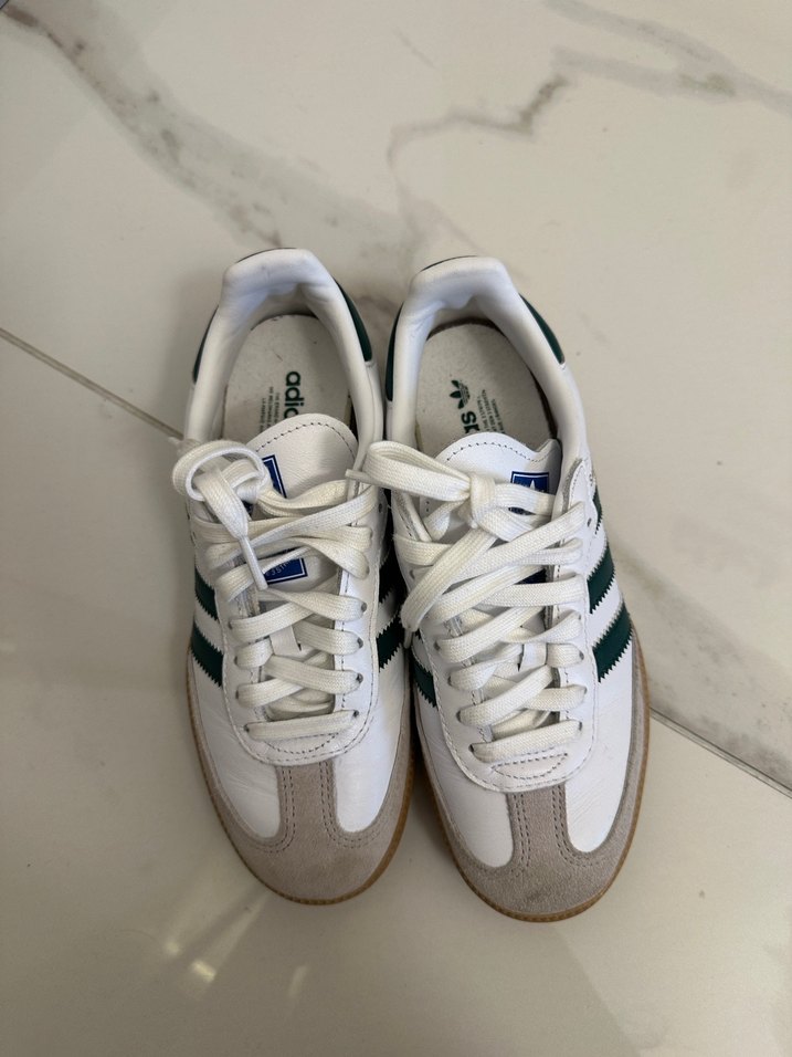 Beyaz Adidas Samba Kadın Spor Ayakkabı - Görsel 3