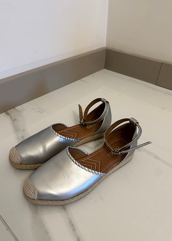 Ayakkabı Dünyası Gri Kadın Sandalet - Görsel 2