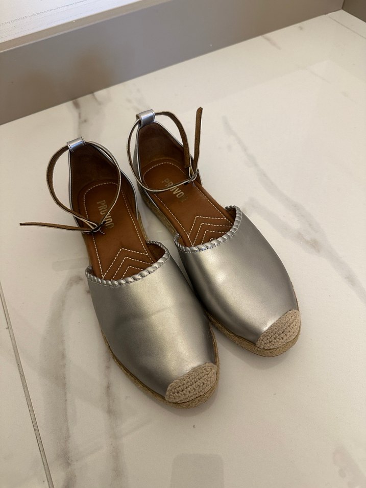 Ayakkabı Dünyası Gri Kadın Sandalet - Görsel 3