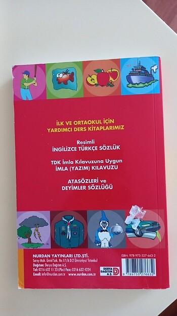  Ilkokul icin Resimli Türkçe sözlük 