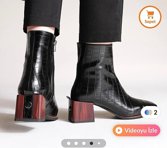 38 Beden topuklu bot