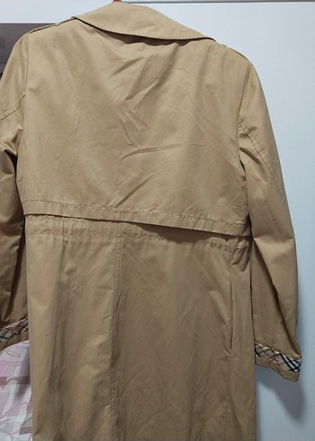 xl Beden camel Renk Bej Uzun Kadın Trençkot