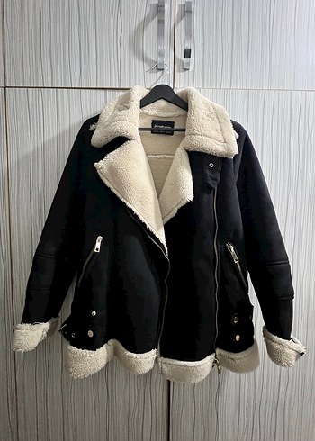 Stradivarius Siyah Mont