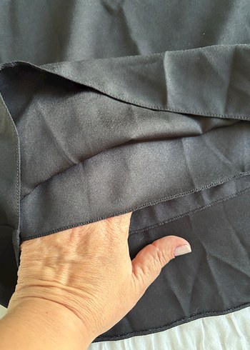 A Kesim ince krep elbise - Görsel 8