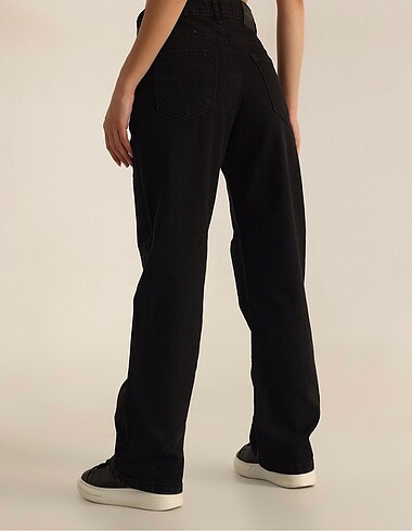 Zara Siyah Kot Pantolon