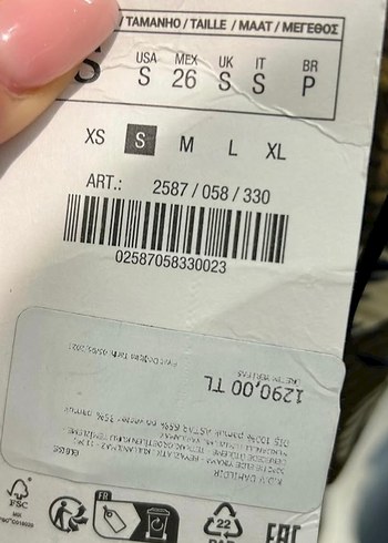 Kahverengi Bohem Mini Elbise S Beden - Görsel 2