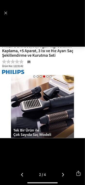 philips saç şekillendirici