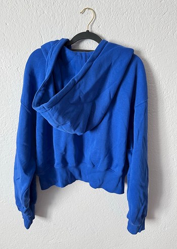 Nike Nike Mavi Fermuarlı Kadın Sweatshirt
