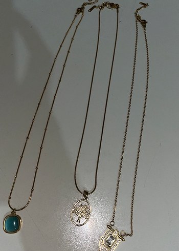 Accessorize Altın Renkli Bohem Zincir Kolye Seti