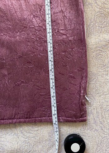 Fermuarlı Mor Parlak kırlent kılıfı - Görsel 4