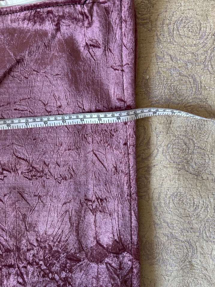 Fermuarlı Mor Parlak kırlent kılıfı - Görsel 2