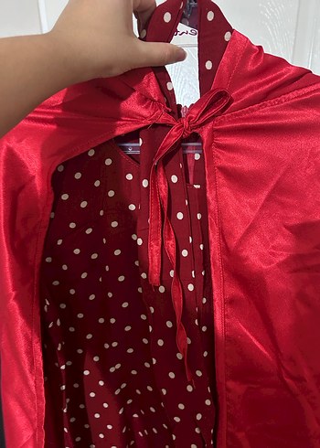 Uzun Bordo Kadın Pelerin - Görsel 3