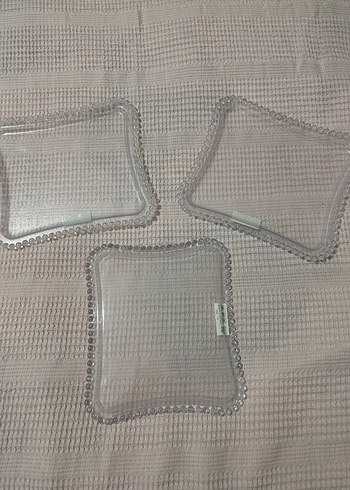 3 lü pleksi  sunum tepsisi - Görsel 2