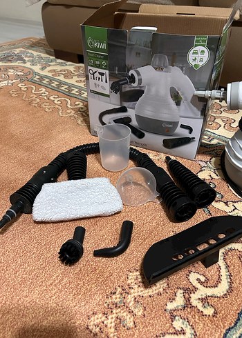 Kiwi Buharlı Temizleyici ve Vakum Beyaz-Gri - Görsel 2
