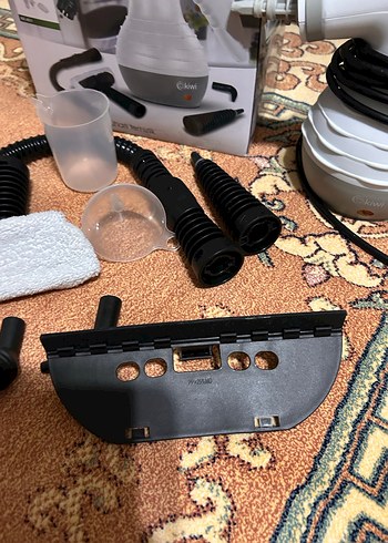 Kiwi Buharlı Temizleyici ve Vakum Beyaz-Gri - Görsel 3