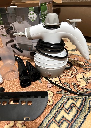 Kiwi Buharlı Temizleyici ve Vakum Beyaz-Gri - Görsel 4