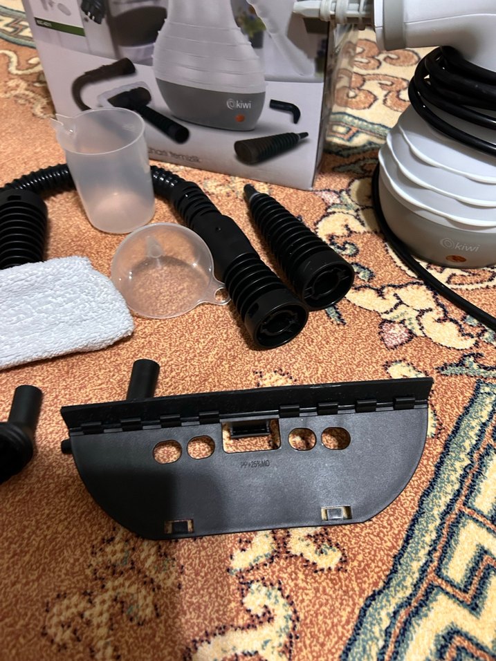 Kiwi Buharlı Temizleyici ve Vakum Beyaz-Gri - Görsel 3