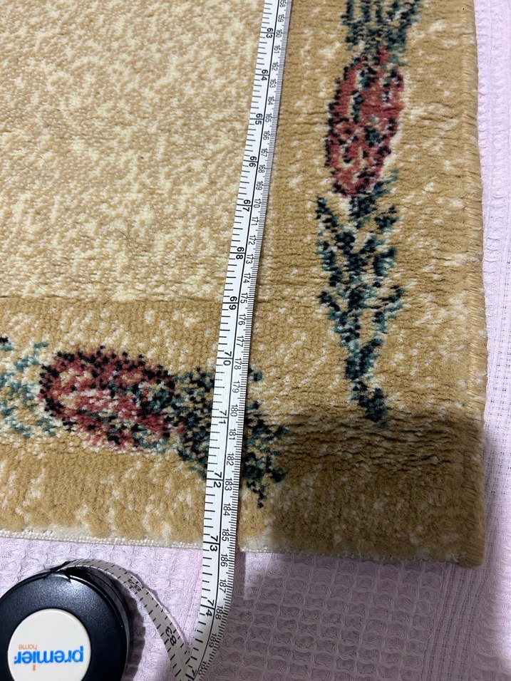 Bej İşlemeli Klasik Halı - Görsel 5