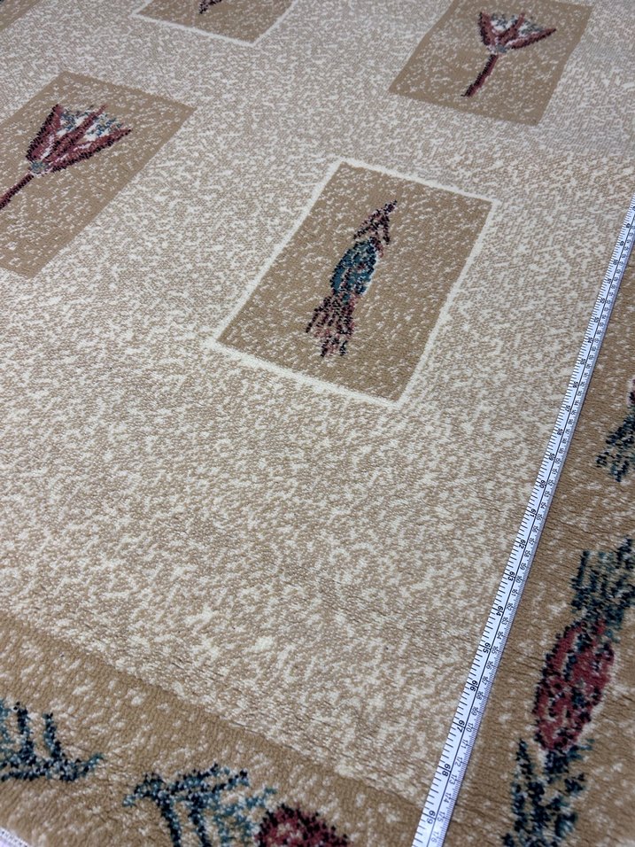 Bej İşlemeli Klasik Halı - Görsel 3