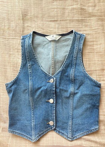 H&m denim yelek