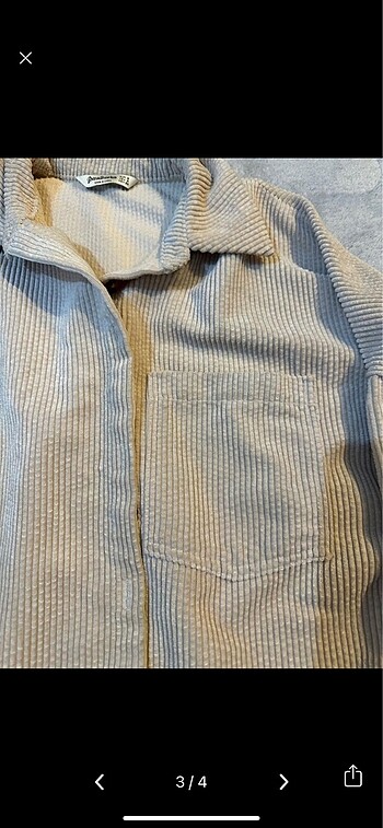 s Beden Stradivarius oversize ceket