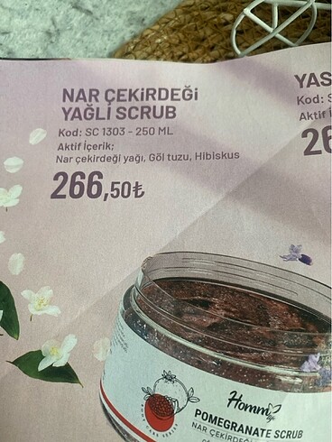  Beden Narlı Scrub