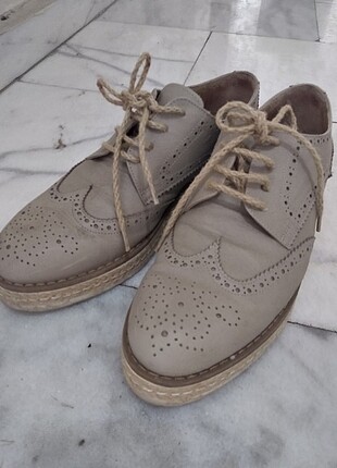 38 Beden Elle oxford Ayakkabı