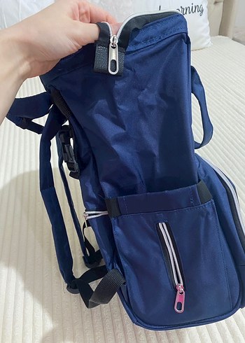 Lacivert Bebek Bakım Çantası anne bebek çantası - Görsel 4