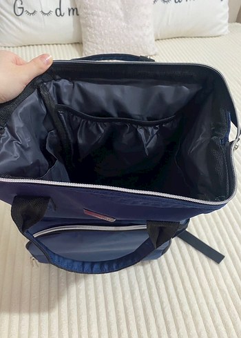 Lacivert Bebek Bakım Çantası anne bebek çantası - Görsel 2