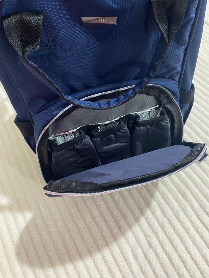 Lacivert Bebek Bakım Çantası anne bebek çantası - Görsel 5