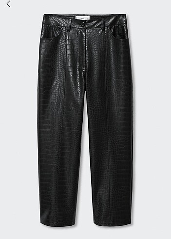 Mango MANGO CROCO PANTOLON