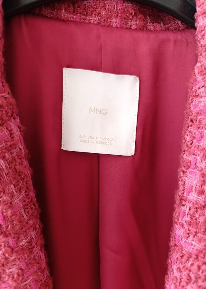 Mango tüvit ceket  - Görsel 3