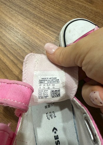 Kız Çocuk Pembe Converse - Görsel 5