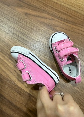 Kız Çocuk Pembe Converse - Görsel 4