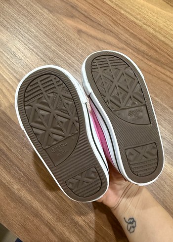 Kız Çocuk Pembe Converse - Görsel 6